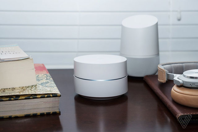 Put your Google WiFi on the table