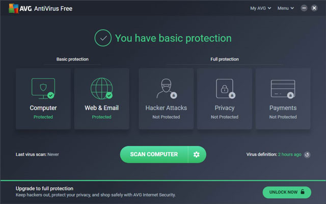 Free AVG antivirus