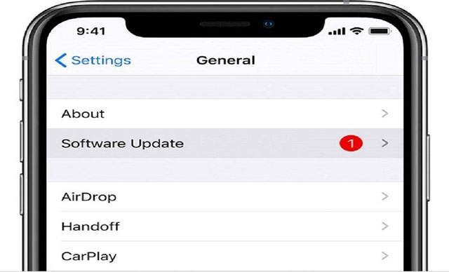 Update the software if wifi on your iPhone slow