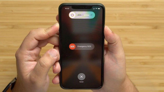 Quit and then restart your iPhone 11