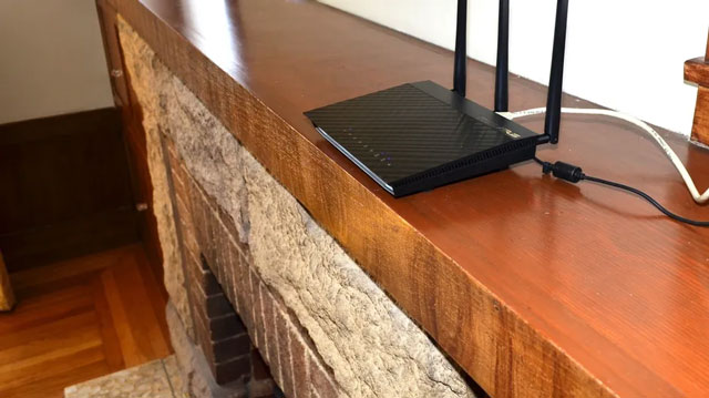 Check and place your router in a proper location