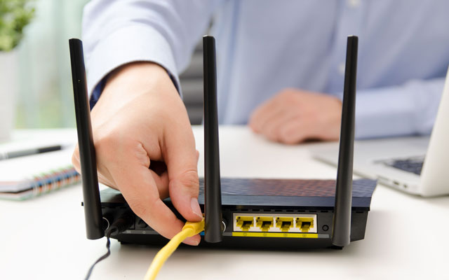 Routers or modems don’t properly work