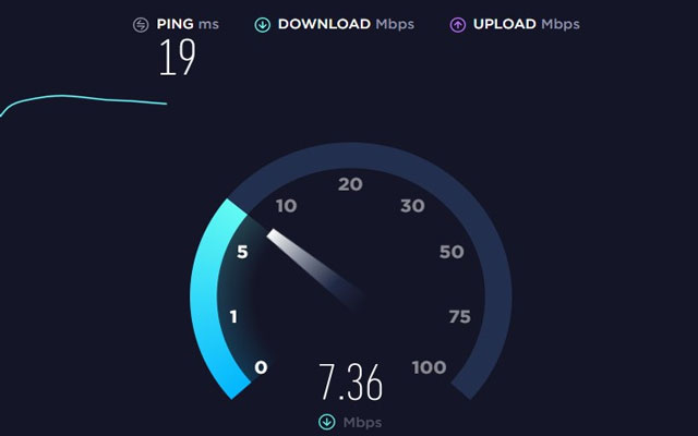 run wifi speed test