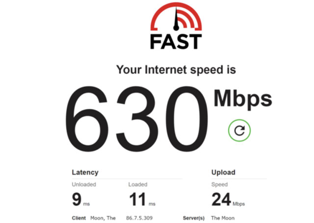 FAST Speed Test