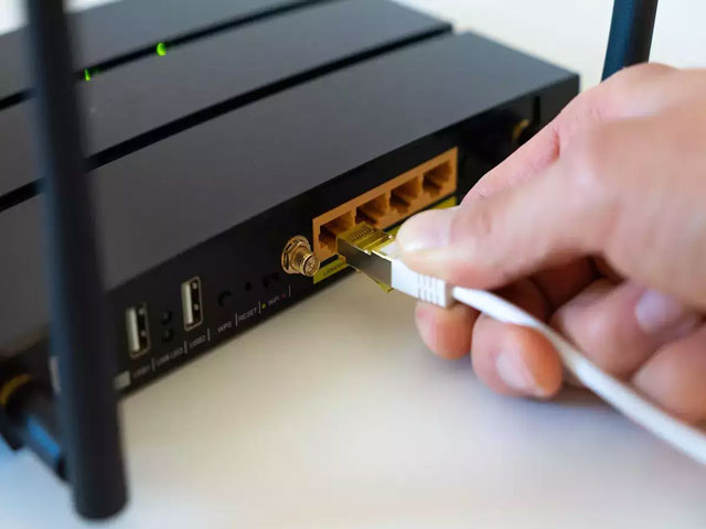 Use gigabit router to get the maximum speed