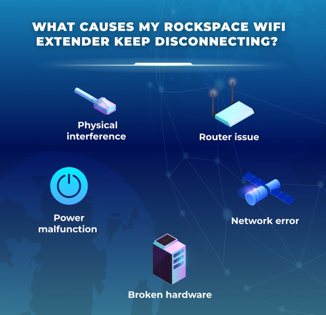 Factors that cause Rockspace Wifi disconnect