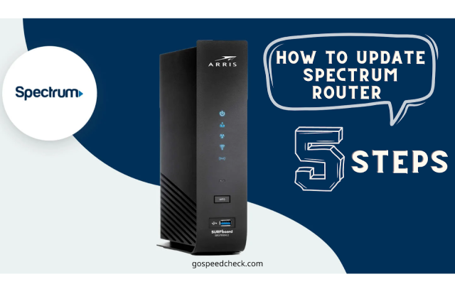 How to update the Spectrum router?