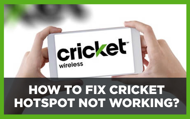 How To Fix “Cricket Hotspot Not Working”? Try 10+ Handful Tips