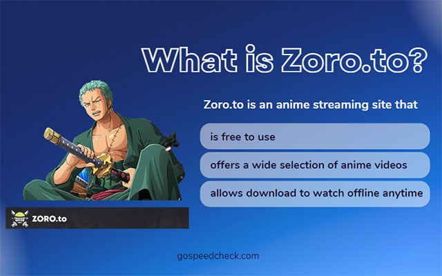 Zoro.to provides many good features