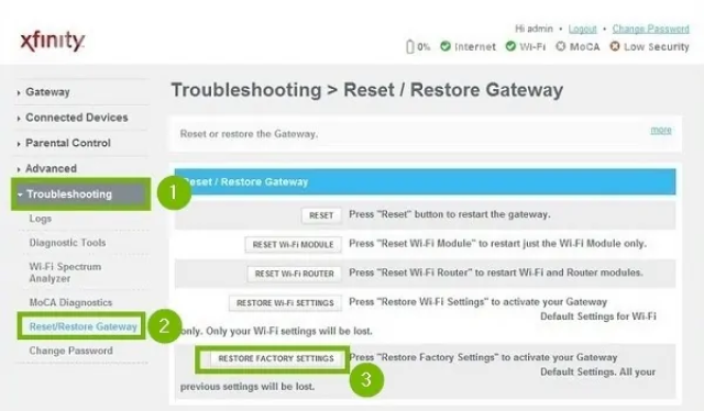 i need a way to restart my airbridge router