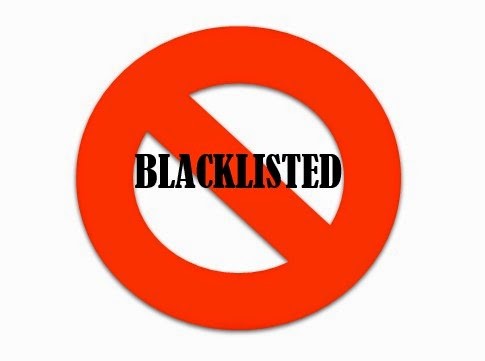 Be blacklisted from the network