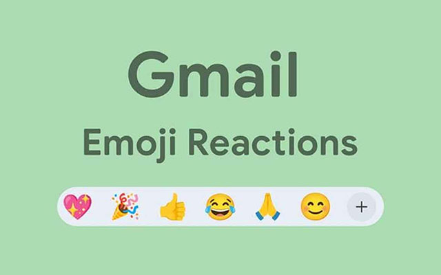 Gmail for Android rolling our emoji reactions