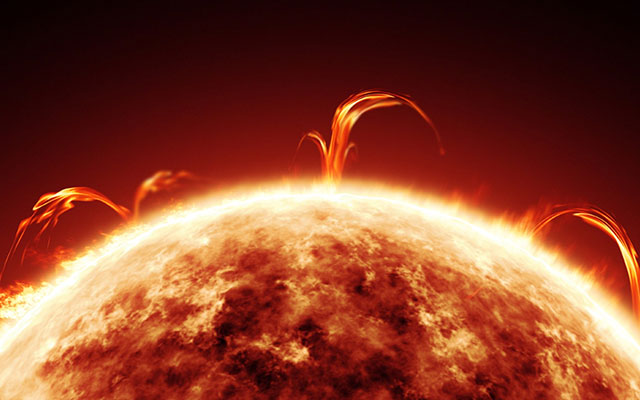 A strong solar storm can cause months-long Internet outages
