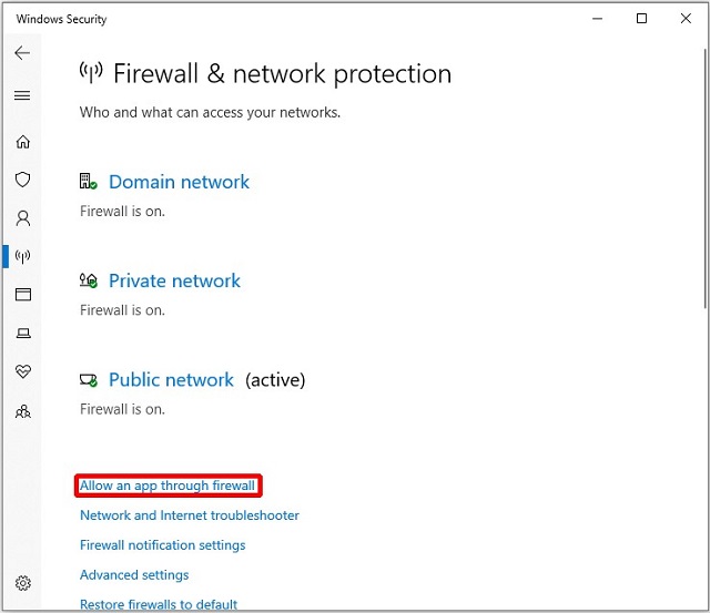 Confirm Firewall and Antivirus software are not stopping the dropbox service