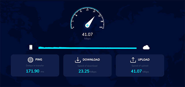How do I check my Internet speed?