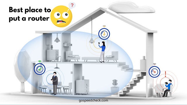 Which is the best location for wifi router in 2 story home?