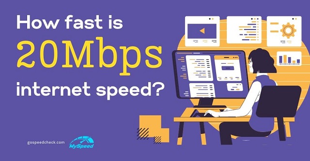 Is 20 Mbps internet speed good?