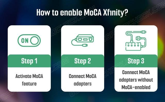 3 steps to enable MoCA on a Xfinity router
