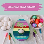 The EggMazing Easter Egg Mini Decorator Kit Arts and Crafts Set 