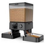oneisall Automatic Cat Feeder for 2 Cats