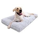 KSIIA Washable Dog Bed Deluxe Plush