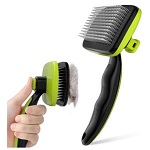 Pecute Self-Cleaning Slicker Brush