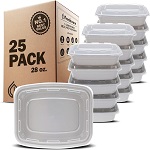 Freshware Meal Prep Containers [25 Pack] 