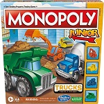 Hasbro Gaming Monopoly Junior Trucks Edition Board Game 