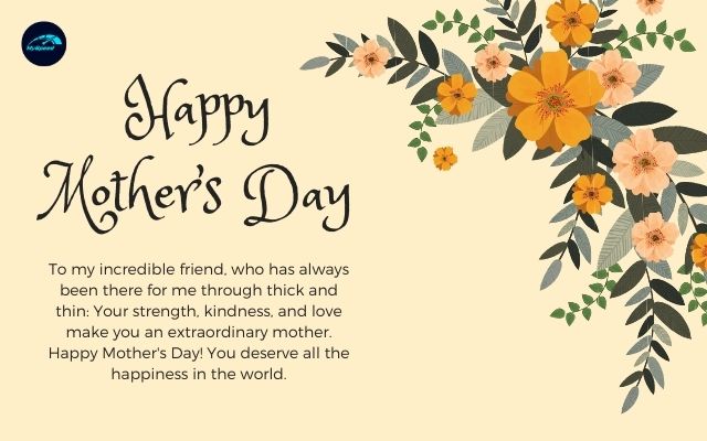 Sincere Mother’s Day message for friends