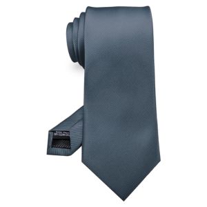 RBOCOTT Solid Color Tie Formal Necktie