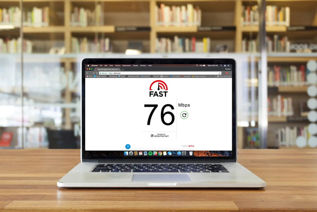 How to test wifi speed on a laptop 