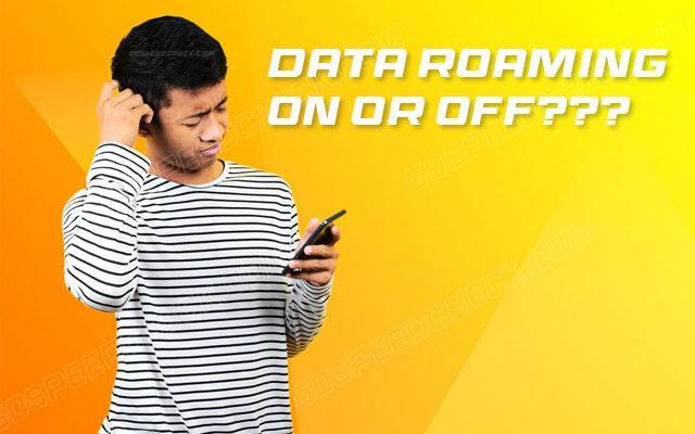 Data roaming on or off?