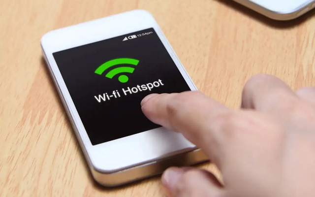 Use your phone as a WiFi hotspot