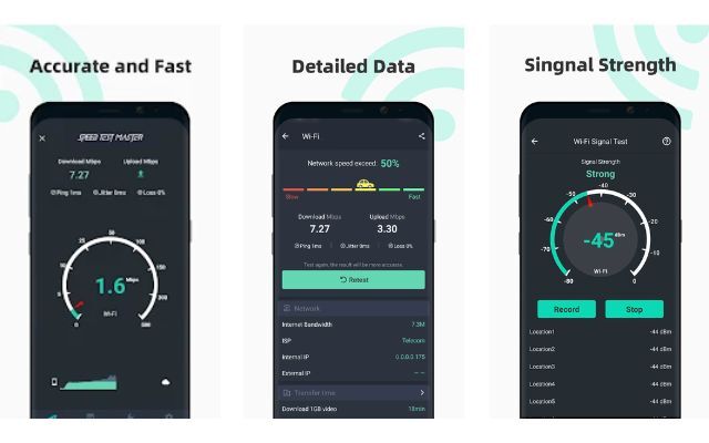 SpeedTest Master app