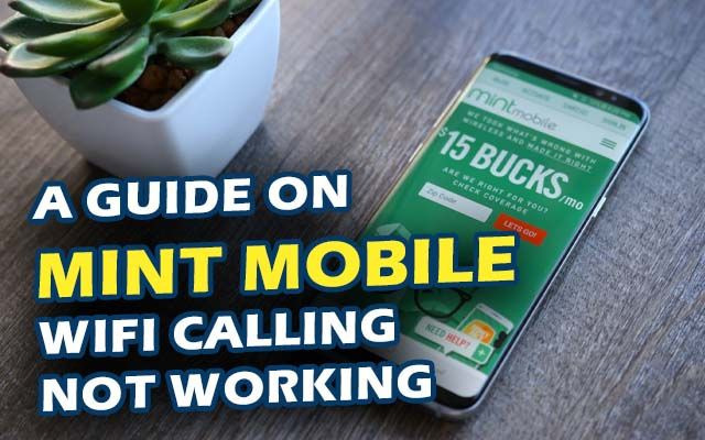 How to fix Mint mobile WiFi calling not working?