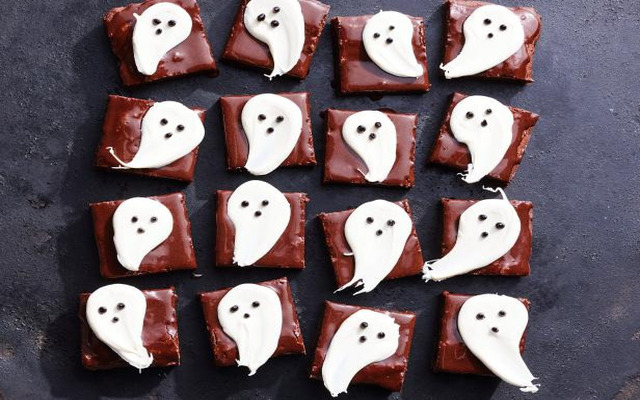 Ghost brownies