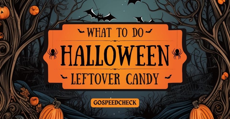 What should you do with leftover Halloween candy?