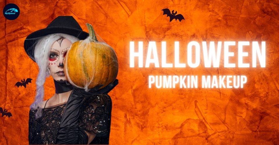 Halloween pumpkin makeup ideas