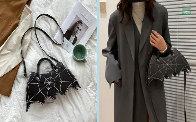 The lovely bat wing shoulder bag for women