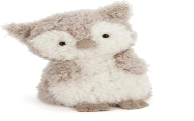 Jellycat Little Owl Stuffed Animal, 7 inches