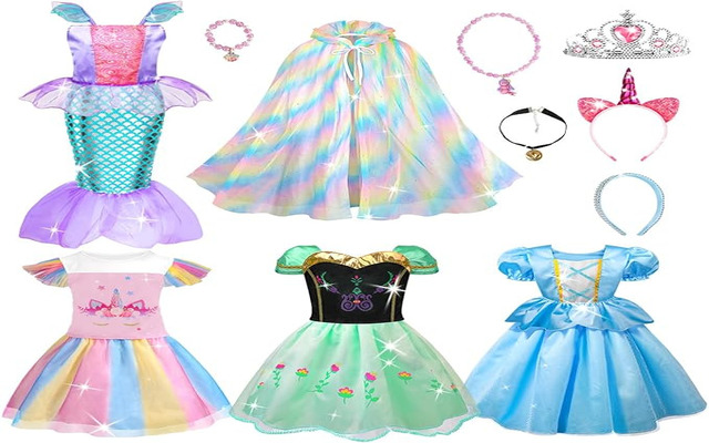 The gorgeous princess dresses