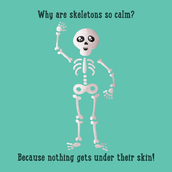 Halloween puns skeleton