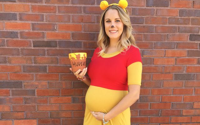 Pooh Bear Pregnancy Costume