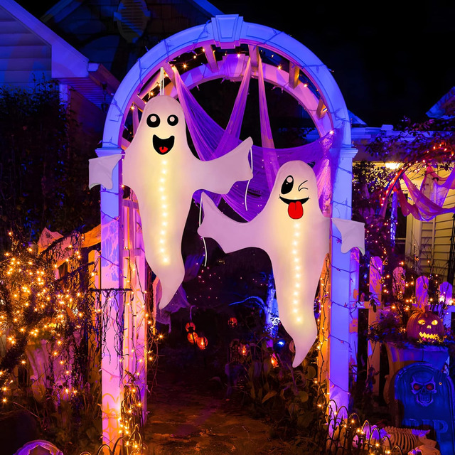 Geefuun Hanging Halloween Ghosts