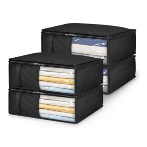 MISSLO bed sheet organizers and storage