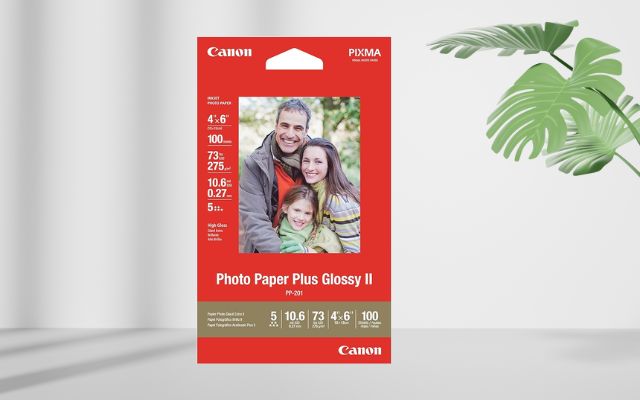 Canon Photo Paper Plus Glossy II