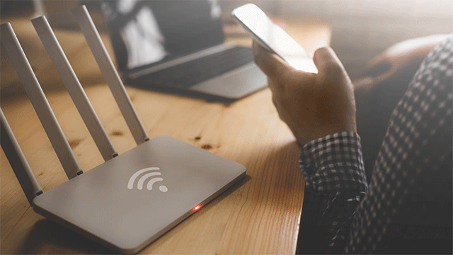 Avoid connecting many devices to your wifi