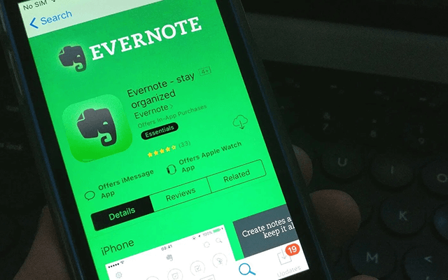 how to use evernote as a contact manager