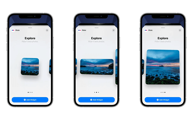 Flickr for iOS receives new home screen widgets