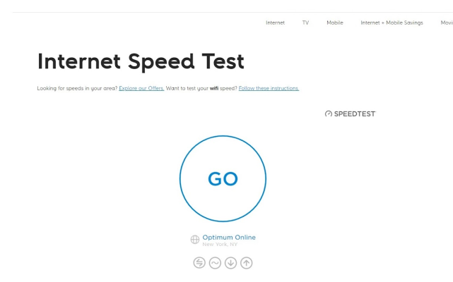 Optimum Speed Tester